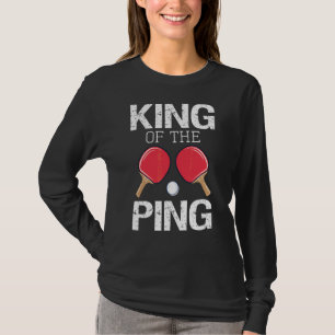 T-shirt Tennis de table King Ping Paddle Joueur Athlète