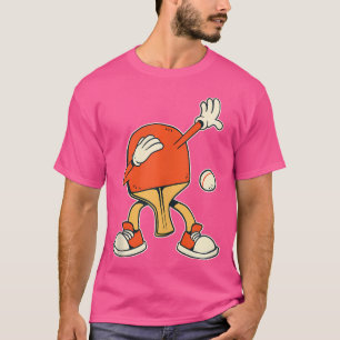 T-shirt Tennis De Table Raquette Drôle Tennis De Table