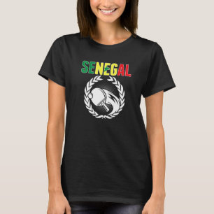 T-shirt Tennis de Table Sénégal Support Ping Pong Sénégal