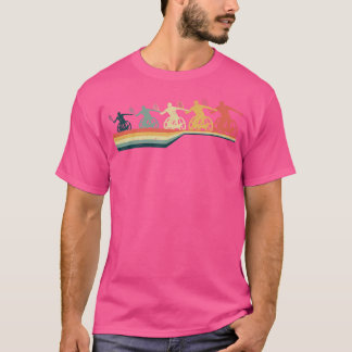 T-shirt Tennis en fauteuil roulant amusant