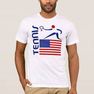 T-shirt Tennis, Etats-Unis
