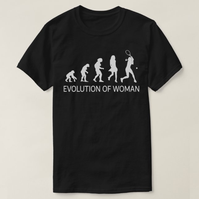 T-shirt Tennis Evolution Tennis Joueurs Tennis Evolution (Design devant)