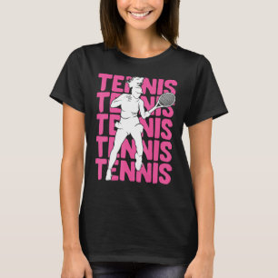 T-shirt Tennis Filles Femmes Jeunes Enfants