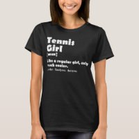 Tennis Girl Funny Définition Tennis Sport Lover