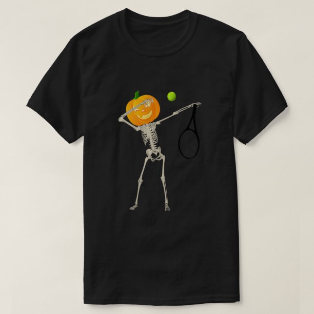 T-shirt Tennis Halloween  (Design devant)