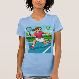 T-shirt Tennis Lady