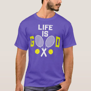 T-shirt Tennis Life est une bonne raquette drôle