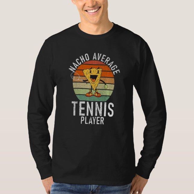 T-shirt Tennis  Nacho average Tennis Player (Devant)