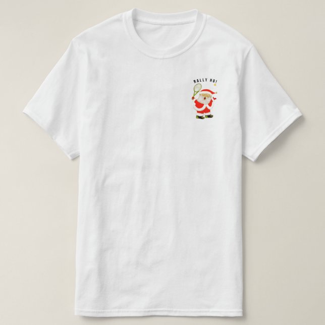 T-shirt Tennis Noël (Design devant)