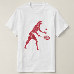 T-shirt Tennis olympique antique moderne