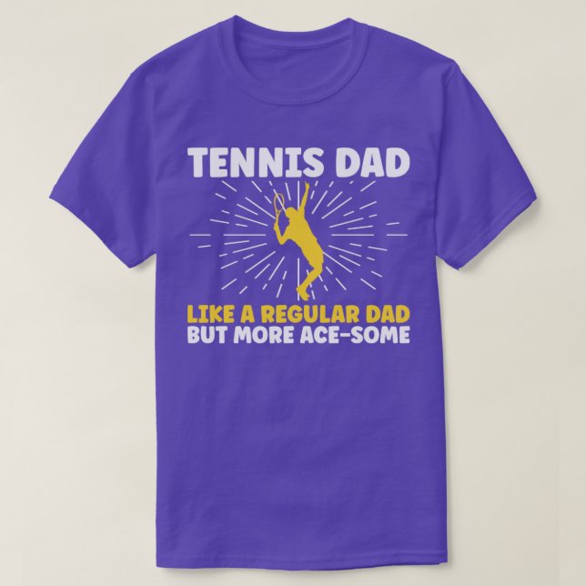 T-shirt Tennis Papa (Design devant)