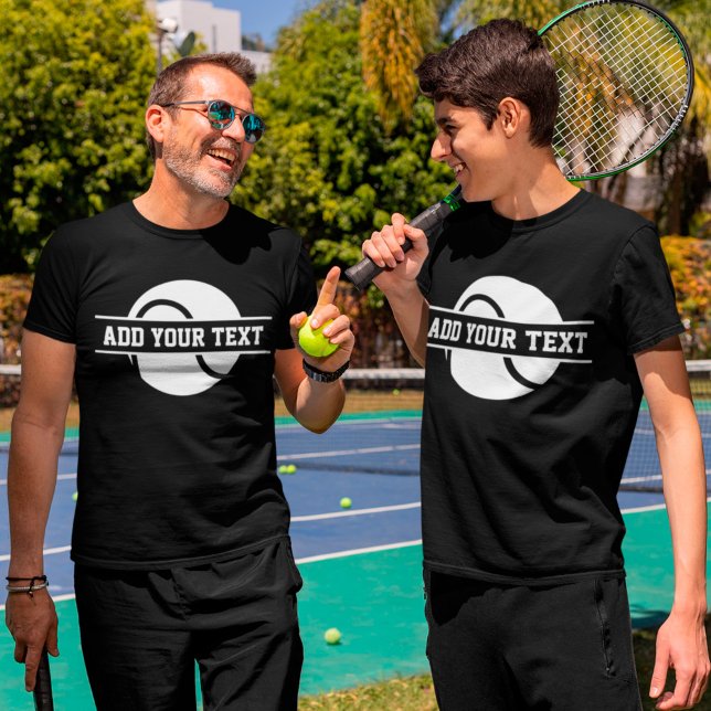 T-shirt Tennis personnalisé (Créateur téléchargé)