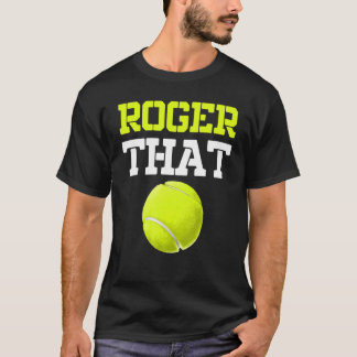 T-shirt Tennis Roger Joueur De Tennis Ball Sport Tennis