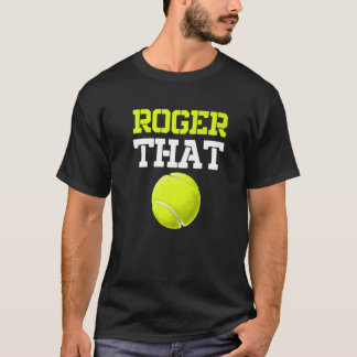 T-shirt Tennis Roger Joueur De Tennis Ball Sport Tennis