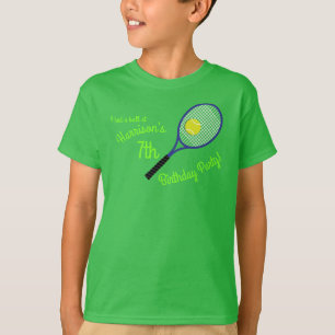 T-shirt Tennis Sports Anniversaire