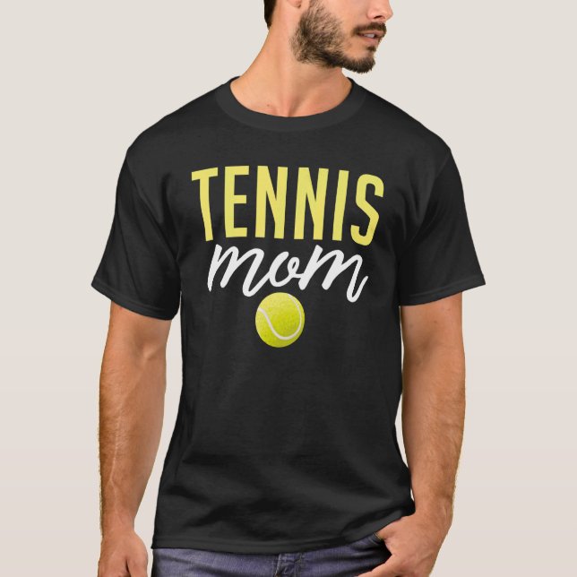 T-shirt Tennis   Tennis Mom (Devant)