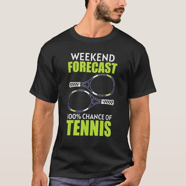 T-shirt Tennis Tennis Racket Tennis Ball Tennis Court Tenn (Devant)