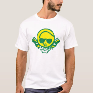 T-shirt tennis tete de mort aile skull dead wings 705