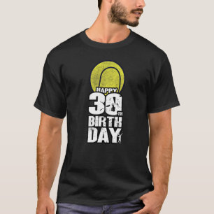 T-shirt Tennis Vintage de 30 ans 30e anniversaire