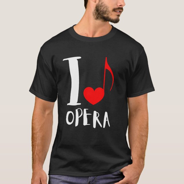 T-shirt Tenor Singer Choir Vocalistheatre Student Opera gi (Devant)