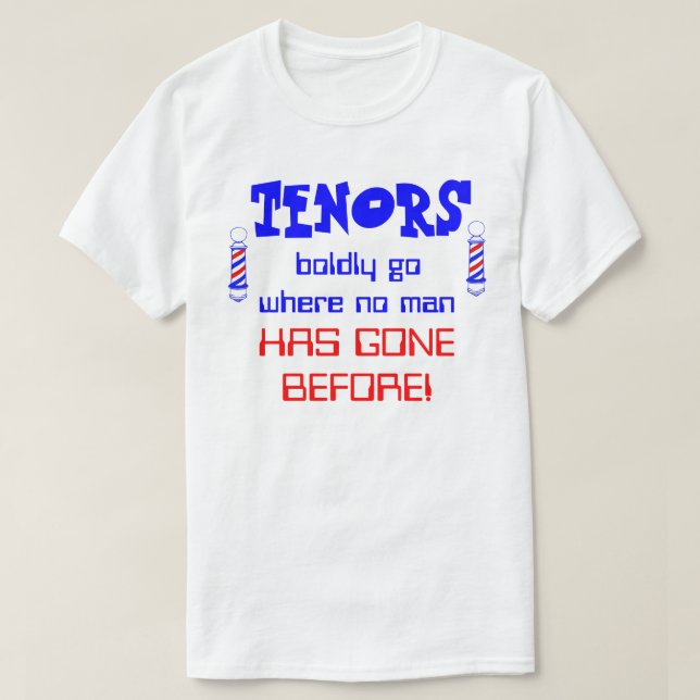 T-shirt Tenors (Design devant)