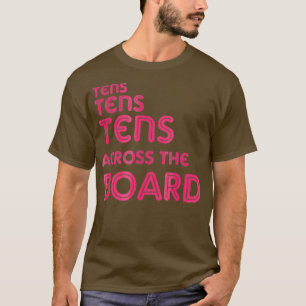 T-shirt Tens À Travers La Carte Drag Fan Shirt