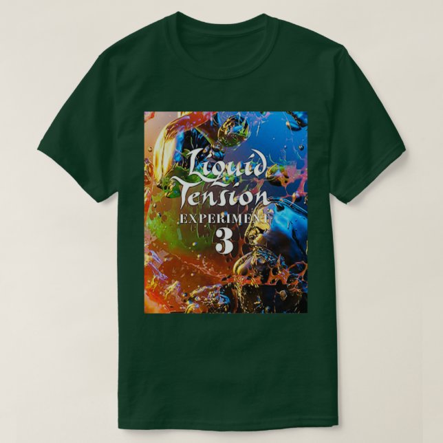 T-shirt tension liquide expérimentale 3 (Design devant)