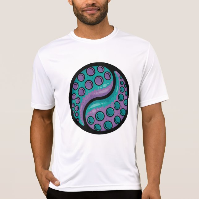 T-shirt Tentacle Yin Yang (Devant)