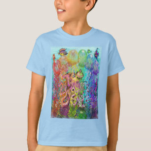 T-shirt Tentacles arc-en-ciel