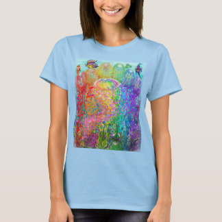 T-shirt Tentacles Arc-en-ciel aquatique