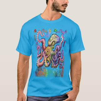 T-shirt Tentacles de pieuvre