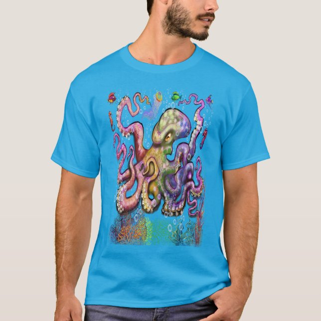 T-shirt Tentacles de pieuvre (Devant)