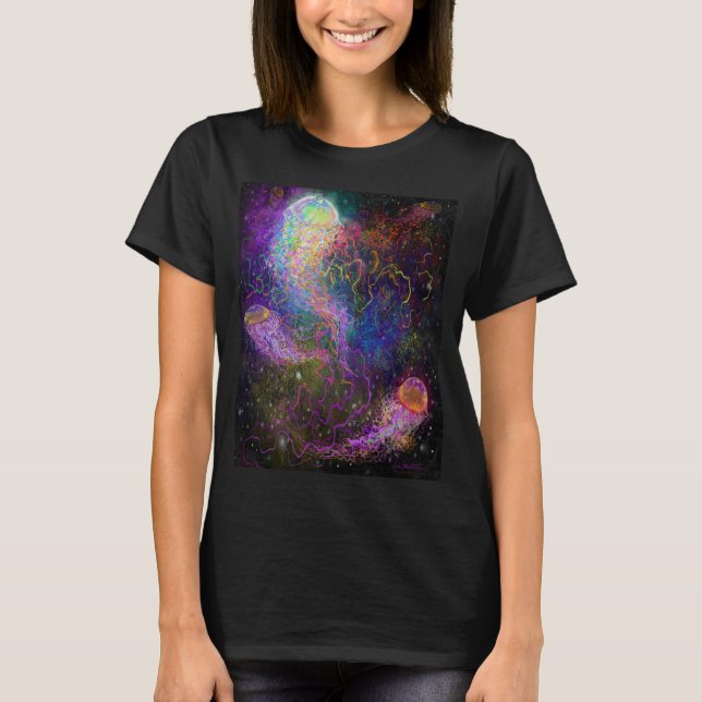 T-shirt Tentacles spatiaux (Devant)