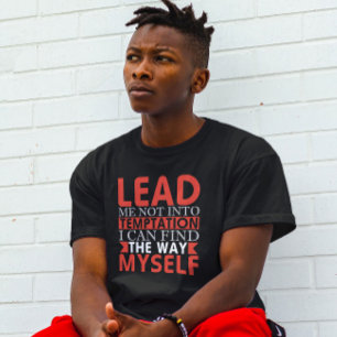 T-shirt Tentation autoguidée Tee : Direction de témoin