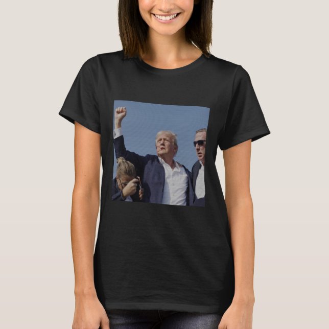 T-shirt Tentative d'initiation - Trump's Rally Pennsylvani (Devant)
