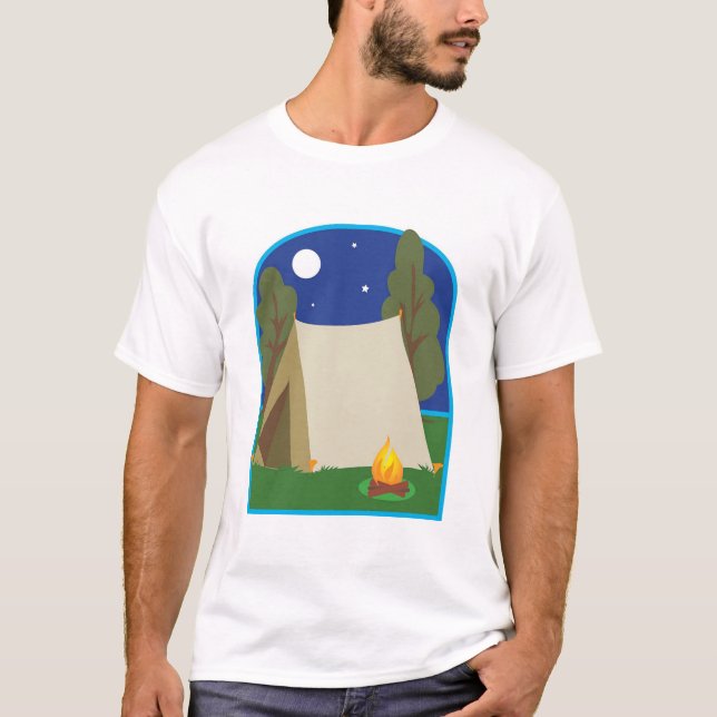 T-shirt Tente (Devant)
