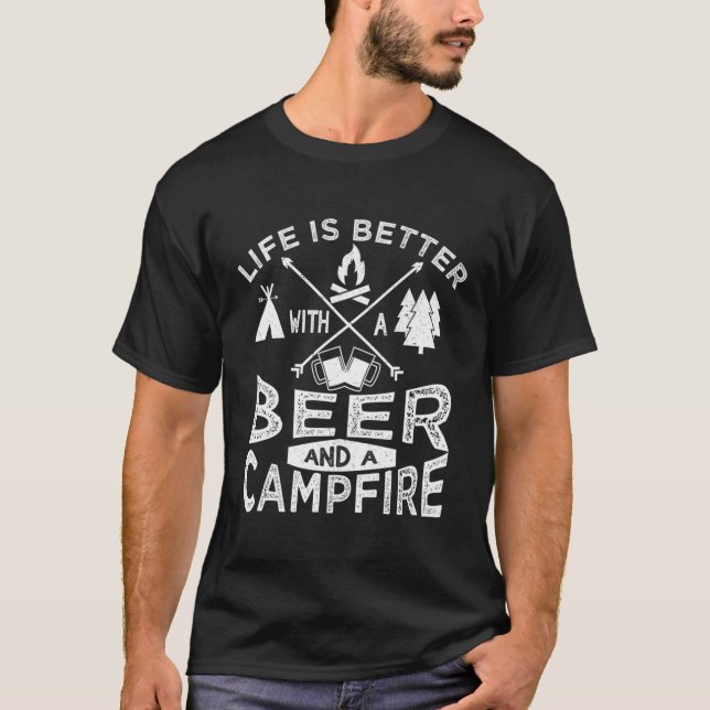 T-shirt Tente Camg Beer (Devant)