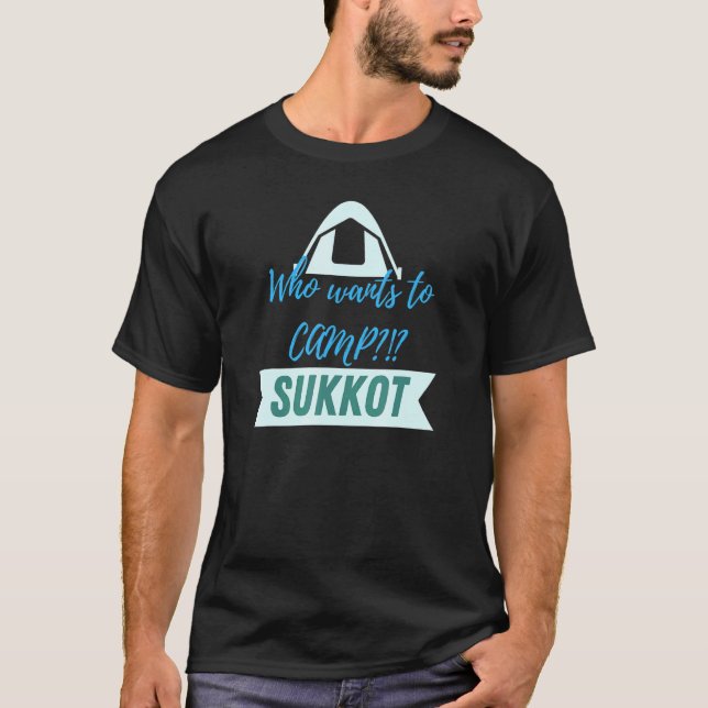 T-shirt Tente cool Sukkot (Devant)
