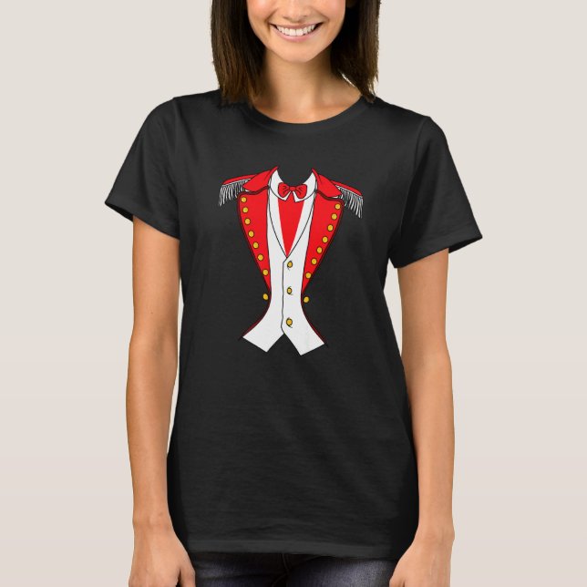 T-shirt Tente de carnaval de cirque (Devant)