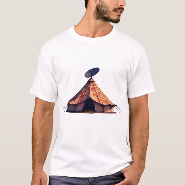 T-shirt Tente Pioneer Satellite (Devant)