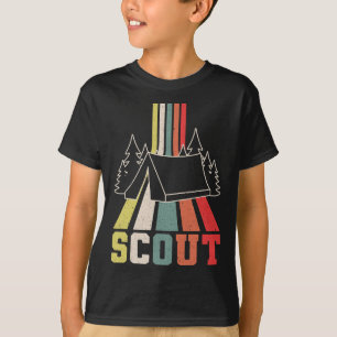 T-shirt Tente rétro Scout