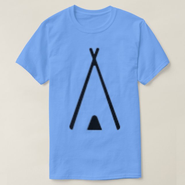 T-shirt Tente Tipi (Design devant)