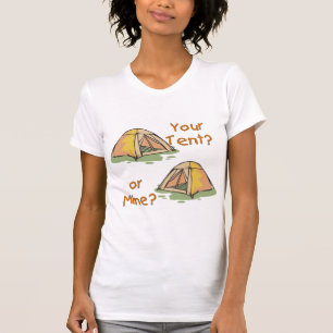T-shirt Tentes de camping