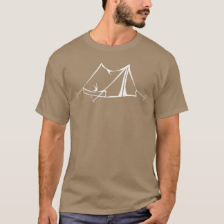 T-shirt Tentes de camping pour filles
