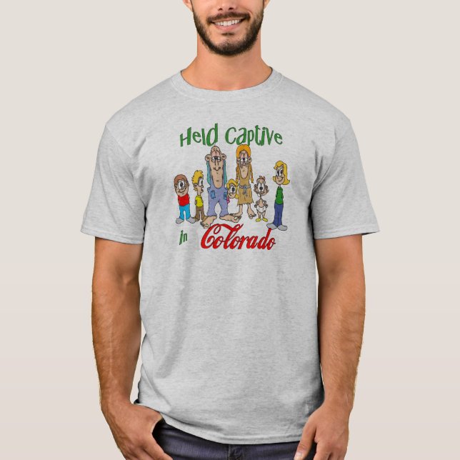 T-shirt Tenu captif au Colorado (Devant)