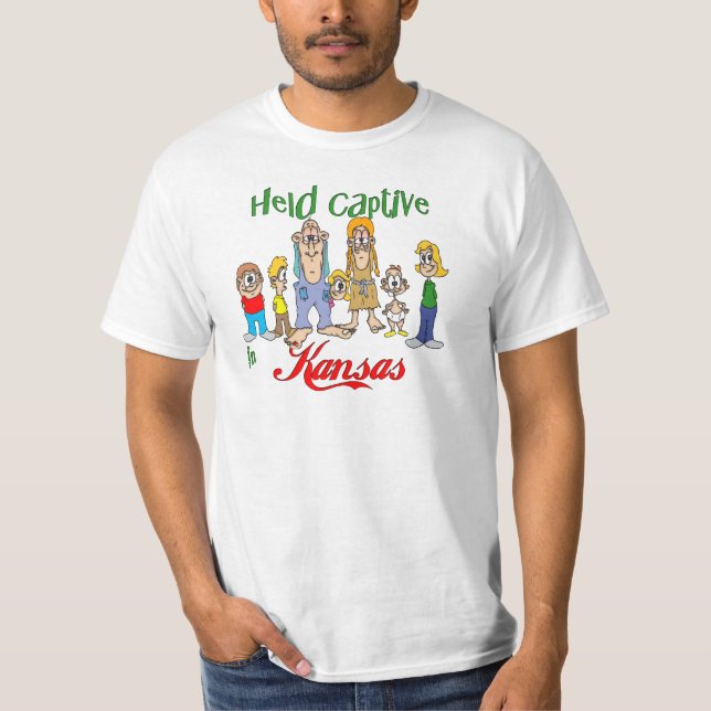 T-shirt Tenu captif au Kansas (Devant)