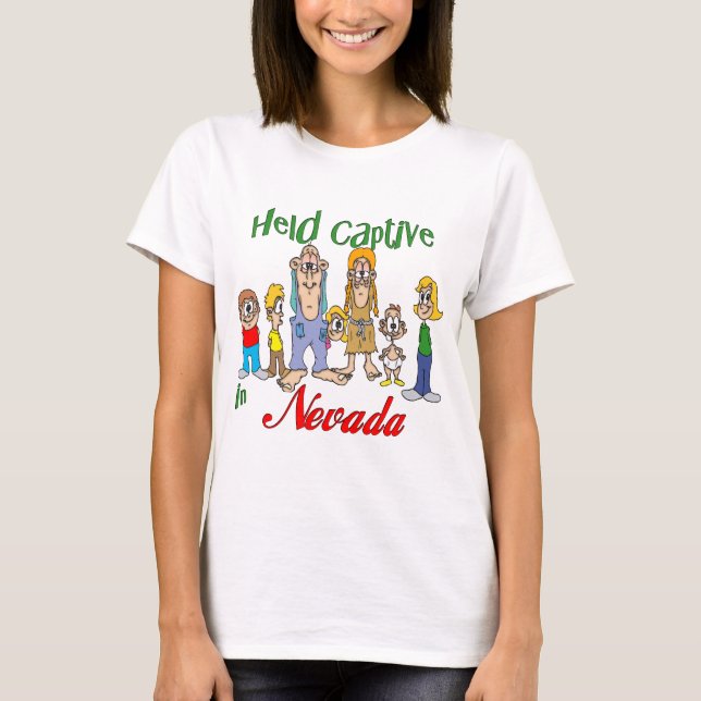 T-shirt Tenu captif au Nevada (Devant)