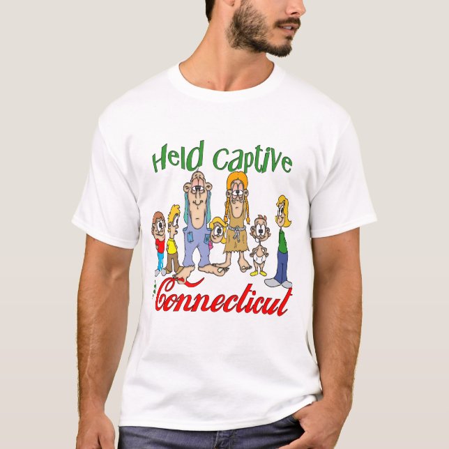 T-shirt Tenu captif dans le Connecticut (Devant)