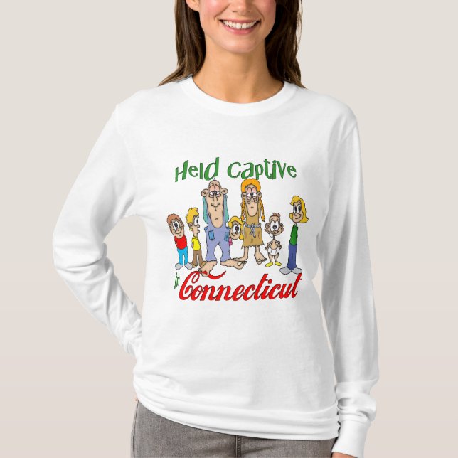 T-shirt Tenu captif dans le Connecticut (Devant)