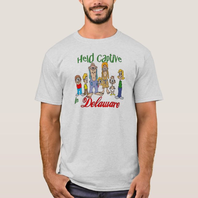 T-shirt Tenu captif dans le Delaware (Devant)